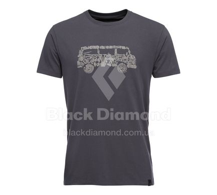 Футболка мужская Black Diamond M Vantastic Tee, Carbon, р.XL (BD 730046.0007-XL)
