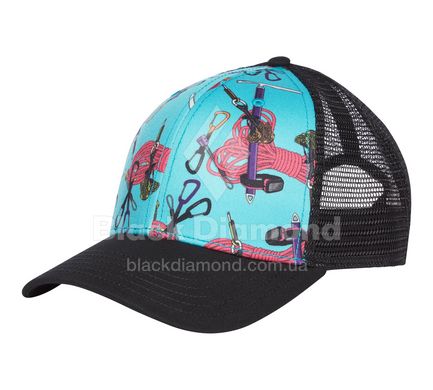 Бейсболка Black Diamond BD Trucker Hat, Gear Print, р.One Size (BD FX7L.9104)