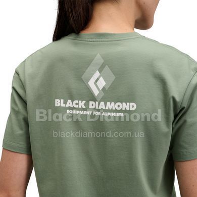 Футболка жіноча Black Diamond M Equipment For Alpinist SS Tee, Laurel Green, L (BD 7301923053LRG1)