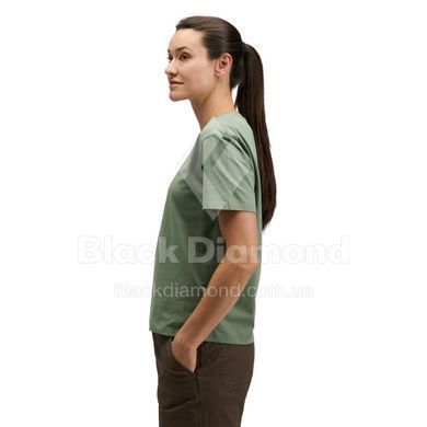 Футболка жіноча Black Diamond M Equipment For Alpinist SS Tee, Laurel Green, L (BD 7301923053LRG1)