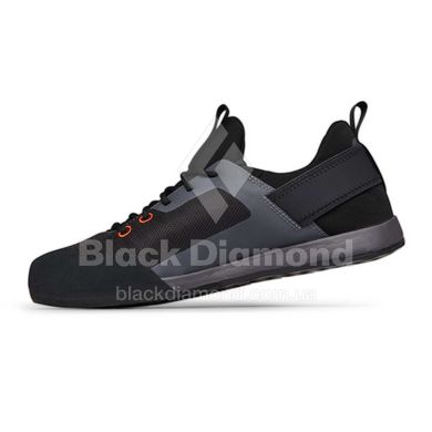 Кроссовки мужские Black Diamond M Session 2, Black/Octane, 43 (BD 58004494121001)