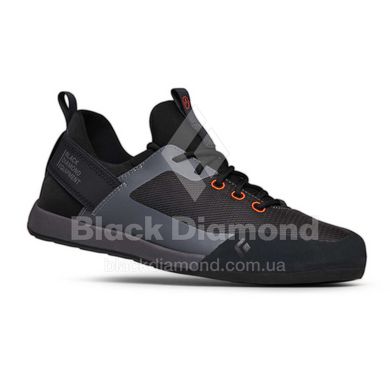 Кроссовки мужские Black Diamond M Session 2, Black/Octane, 43 (BD 58004494121001)