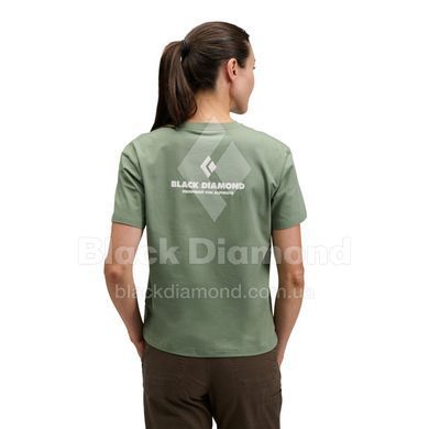 Футболка жіноча Black Diamond M Equipment For Alpinist SS Tee, Laurel Green, L (BD 7301923053LRG1)