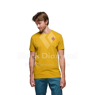 Футболка мужская Black Diamond M Mono Pocket SS Tee, Amber, L (BD 7302592007LRG1)