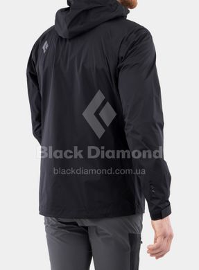 Мембранна чоловіча куртка Black Diamond Stormline Stretch Rain Shell, L - Black (BD CDT0.015-L)