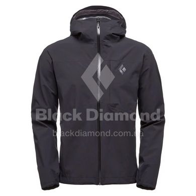 Мембранна чоловіча куртка Black Diamond Stormline Stretch Rain Shell, L - Black (BD CDT0.015-L)