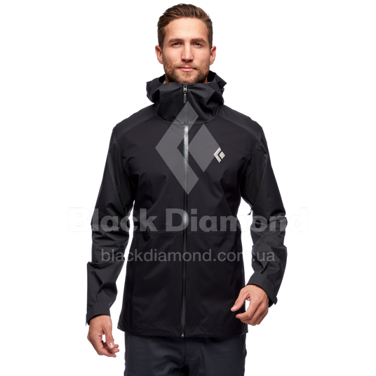 Мембранная мужская куртка Black Diamond Stormline Stretch Мембранная мужская куртка Black Diamond Stormline Stretch