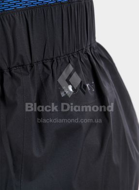 Штаны женские Black Diamond Stormline Stretch Rain Pants, L - Black (BD LX94.015-L)
