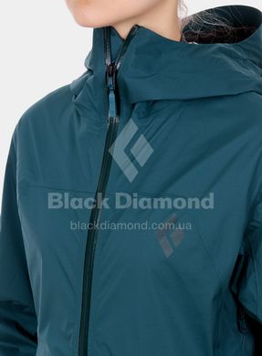 Мембранная женская куртка Black Diamond Stormline Stretch Rain Shell, L - Aegean (BD M697.423-L)