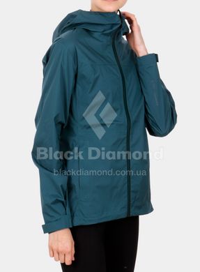 Мембранная женская куртка Black Diamond Stormline Stretch Rain Shell, L - Aegean (BD M697.423-L)