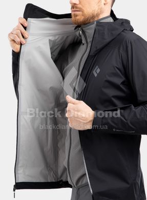 Мембранна чоловіча куртка Black Diamond Stormline Stretch Rain Shell, M - Black (BD CDT0.015-M)