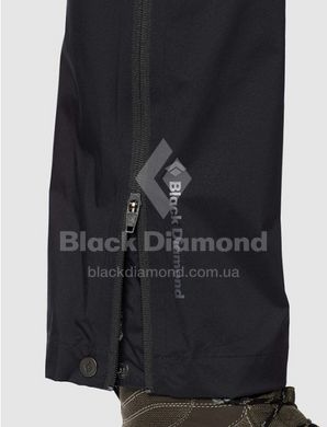 Штаны женские Black Diamond Stormline Stretch Rain Pants, XS - Black (BD LX94.015-XS)