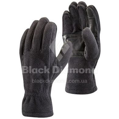 Перчатки мужские Black Diamond MidWeight Fleece Gloves, Black, р. XS (BD 801029.BLAK-XS)
