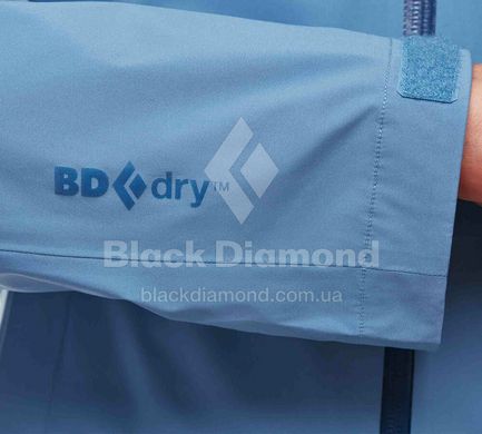 Мембранная женская куртка Black Diamond Stormline Stretch Rain Shell, M - Aegean (BD M697.423-M)