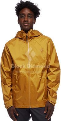 Мембранна чоловіча куртка для трекінгу Black Diamond M Treeline Rain Shell, р.M - Amber (BD 7450082007MED1)