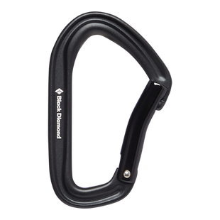 Карабін Black Diamond HotForge Bent Carabiner, Black (BD 2101590002ALL1)