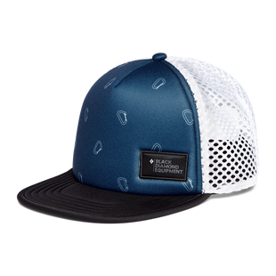 Кепка Black Diamond Hideaway Trucker Cap - Ink Blue/Carabiner Print (BD 7230139276ALL1)