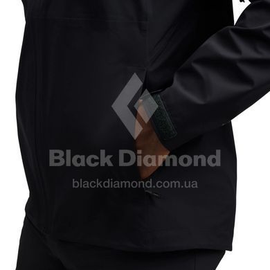 Куртка чоловіча мембранна Black Diamond M Strataline Stretch Shell, Black, L (BD 7450620002LRG1)