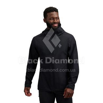 Куртка чоловіча мембранна Black Diamond M Strataline Stretch Shell, Black, L (BD 7450620002LRG1)