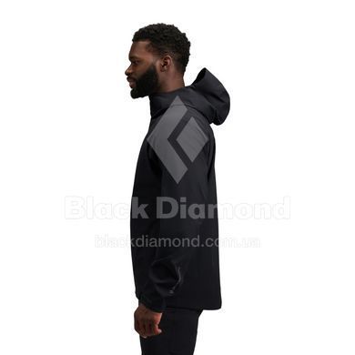 Куртка чоловіча мембранна Black Diamond M Strataline Stretch Shell, Black, L (BD 7450620002LRG1)