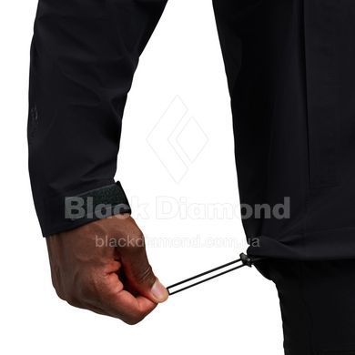Куртка чоловіча мембранна Black Diamond M Strataline Stretch Shell, Black, L (BD 7450620002LRG1)