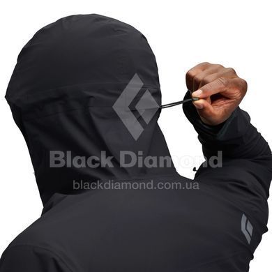 Куртка чоловіча мембранна Black Diamond M Strataline Stretch Shell, Black, L (BD 7450620002LRG1)
