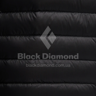 Треккинговый мужской легкий пуховик Black Diamond Approach Down Hoody 2023, M, Black (BD 7440030002MED1)