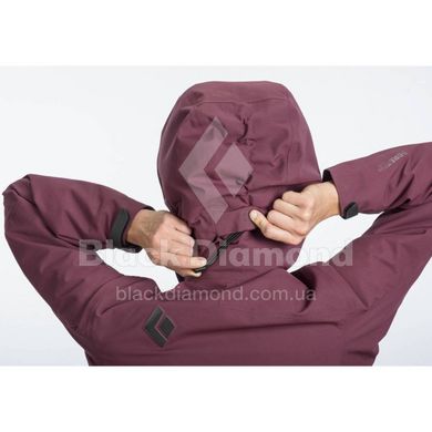 Горнолыжная женская теплая мембранная куртка Black Diamond Zone Shell, M - Merlot (BD A04I.603-M)