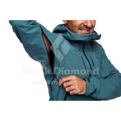 Мембранная мужская куртка Black Diamond Highline Shell, M - Raging Sea (BD 745000.3028-M)