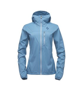 Трекінгова жіноча куртка Soft Shell Black Diamond Alpine Start Hoody, M - Blue Steel (BD U24Q.433-M)