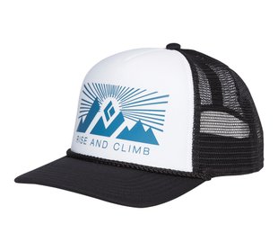 Бейсболка Black Diamond Flat Bill Trucker Hat, White / Astra Blue, р. One Size (BD AQ3P.9111)