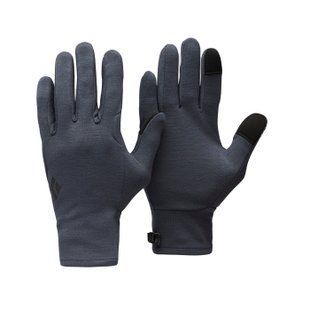 Рукавички чоловічі Black Diamond MidWeight Wool Liners, Charcoal, XS (BD 8018020038XSM1)