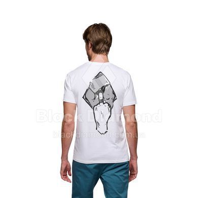 Футболка чоловіча Black Diamond M Mono Pocket SS Tee, White, XL (BD 7302591006XLG1)