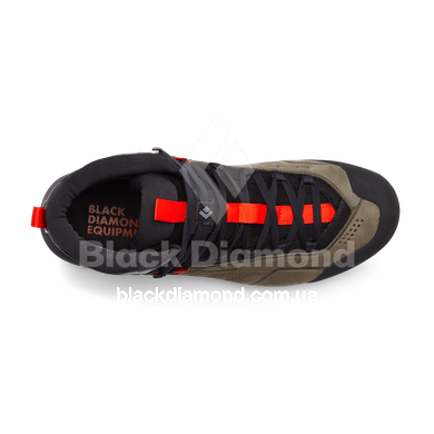 Полуботинки мужские Black Diamond M Mission LTHR MD WP, Walnuts/Octane, 8 (BD 58002693730801)
