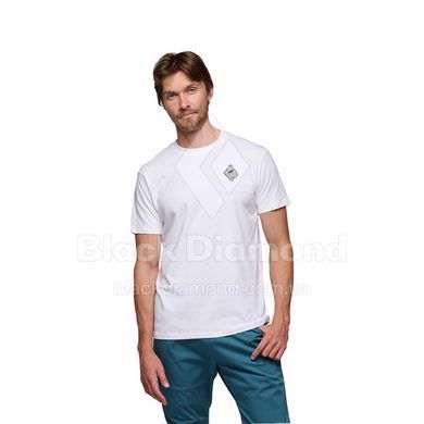 Футболка чоловіча Black Diamond M Mono Pocket SS Tee, White, XL (BD 7302591006XLG1)