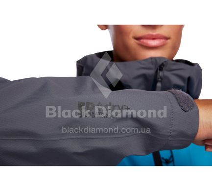 Мембранна жіноча куртка Black Diamond Highline Shell, M - Fjord Blue/Anthracite (BD 745001.9143-M)