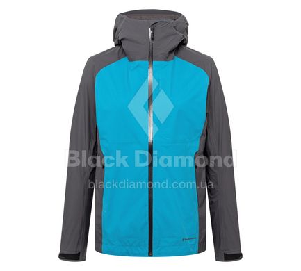 Мембранная женская куртка Black Diamond W Highline Shell, M - Fjord Blue/Anthracite (BD 745001.9143-M)