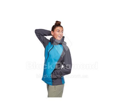 Мембранна жіноча куртка Black Diamond Highline Shell, S - Fjord Blue/Anthracite (BD 745001.9143-S)