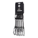 Набор карабинов Black Diamond LiteWire Quickpack, 12 см (BD 3811310000ALL1)
