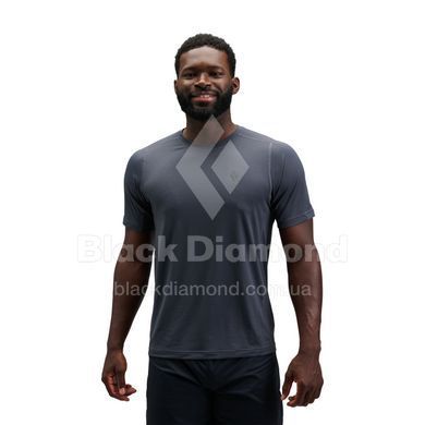 Футболка чоловіча Black Diamond M Distance SS Tee, Charcoal, L (BD 7520060038LRG1)