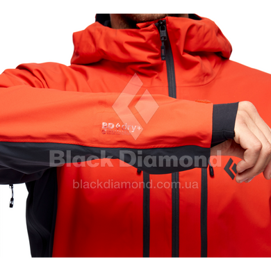 Чоловіча куртка Soft Shell Black Diamond Dawn Patrol Hybrid Shell, M - Vibrant Green (BD 7450043048MED1)