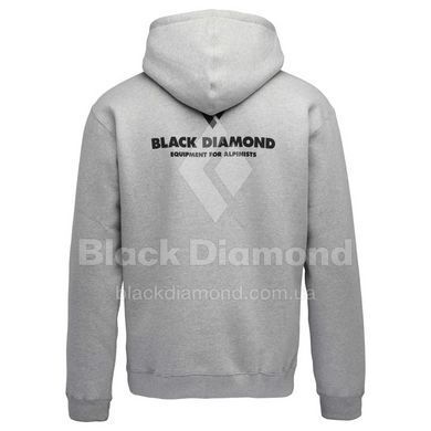 Худи мужское Black Diamond M Equipment For Alpinists Pullover Hoody, Nickel Heather, XL (BD 7524411014XLG1)