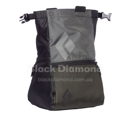 Большой мешочек для магнезии Black Diamond Mondo Chalk Pot, REPO Gray, One Size (BD 630145.0009)