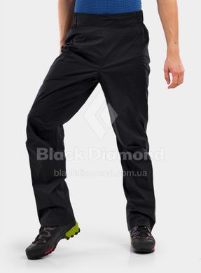 Штаны мужские Black Diamond Stormline Stretch Rain Pants, XL - Black (BD JLA2.015-XL)