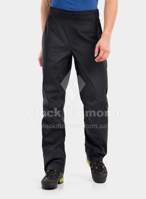 Штани чоловічі Black Diamond Stormline Stretch Rain Pants, L - Black (BD JLA2.015-L)