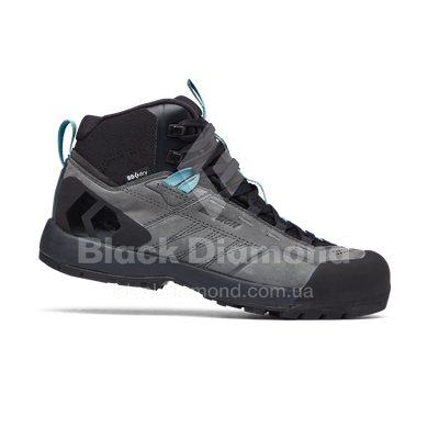 Напівчеревики жіночі Black Diamond W Mission LTHR MD WP, Steel Grey/Costal Blue, 7 (BD 58002793750701)