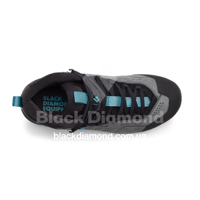 Напівчеревики жіночі Black Diamond W Mission LTHR MD WP, Steel Grey/Costal Blue, 7 (BD 58002793750701)
