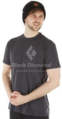 Футболка мужская Black Diamond M Pocket Label Tee, S - Carbon (BD 730004.0003-S)