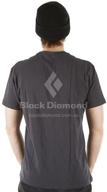 Футболка чоловіча Black Diamond M Pocket Label Tee, S - Carbon (BD 730004.0003-S)