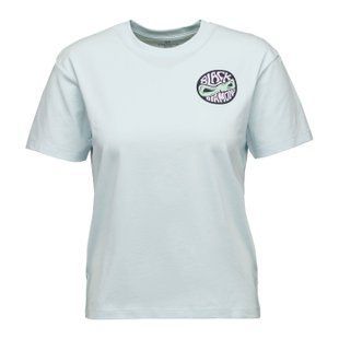 Футболка жіноча Black Diamond W Rope Badge SS Tee, Belay Blue, L (BD 7525074062LRG1)